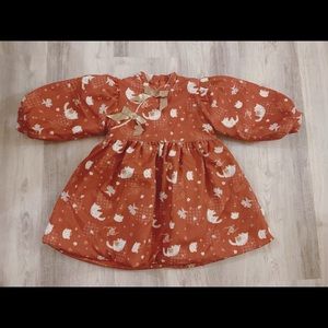 Girl’s winter dress(super warm)